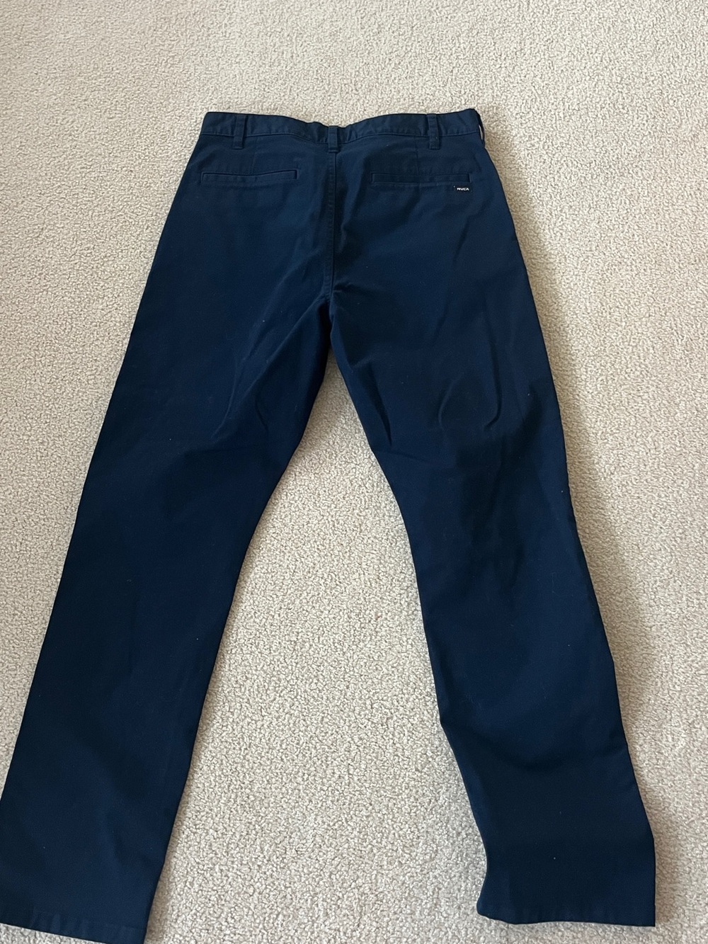 RVCA Men's Dark Navy Chino Pants
